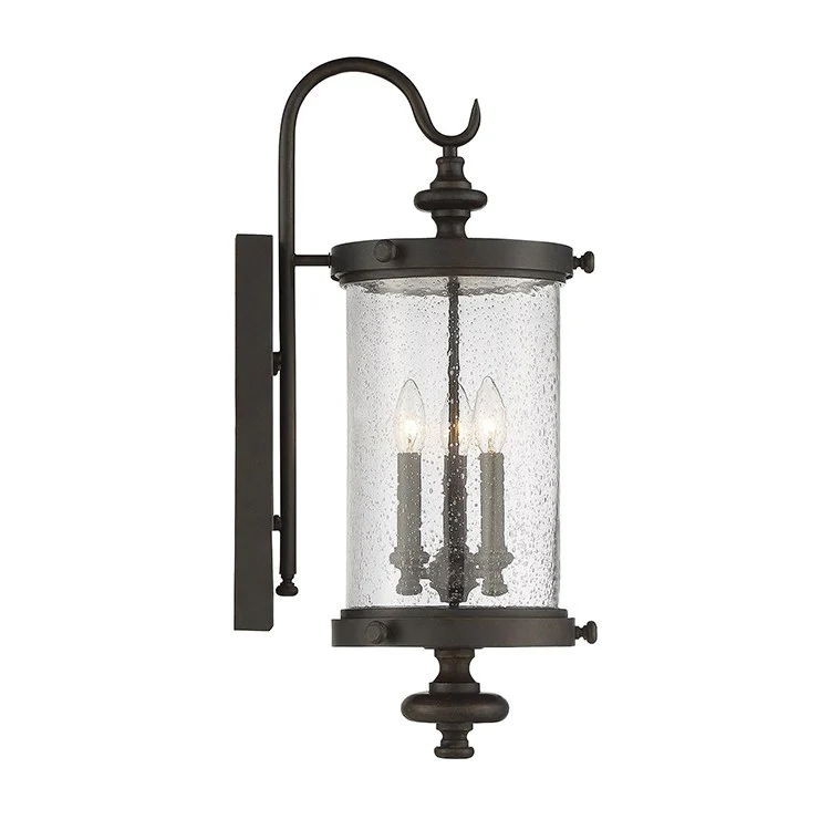 Palmer Three-Light Outdoor Wall Mount Lantern - Frankwebs