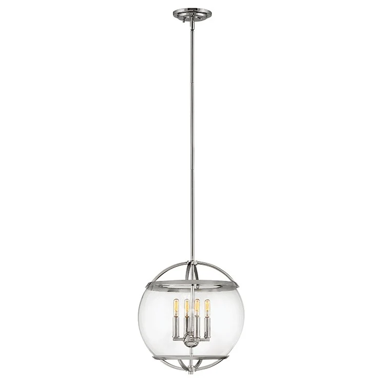 Calvin Four-Light Medium Orb Pendant - Frankwebs