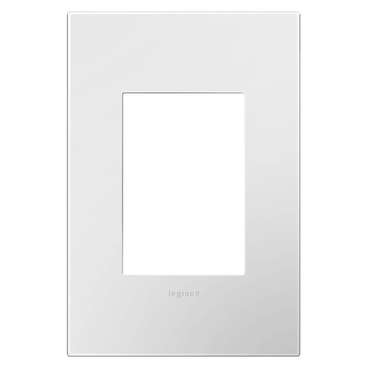 Wall Plate adorne 1 Gang Plus Gloss White 3.45 x 5.13 Inch for adorne Switches/Dimmers and Outlets - Frankwebs