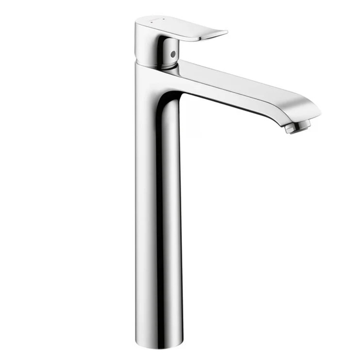 Metris 260 Single Handle Single-Hole Vessel Sink Faucet with Pop-Up Drain - Frankwebs