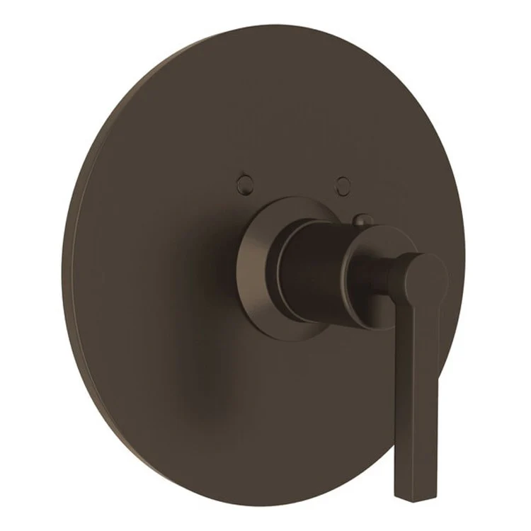 Thermostatic Trim Lombardia 3/4 Inch Without Volume Control 1 Metal Lever Polished Chrome 12 Gallons per Minute Brass - Frankwebs