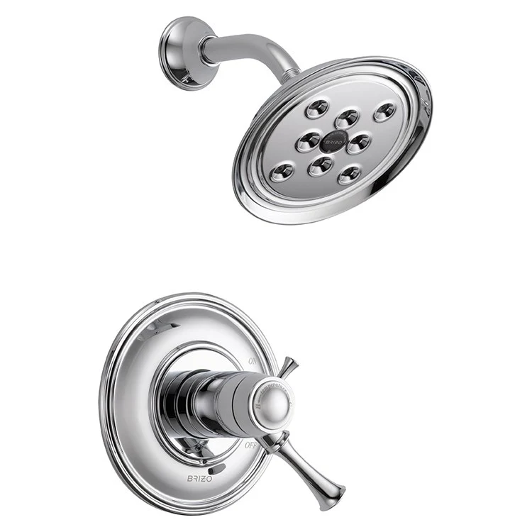Baliza Medium Flow TempAssure Valve Trim with Shower Head - Frankwebs