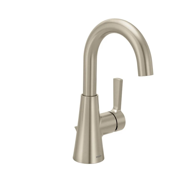 Lavatory Faucet Jase 1 Lever ADA Brushed Nickel 1.2 Gallons per Minute Pop-Up 1 Hole - Frankwebs