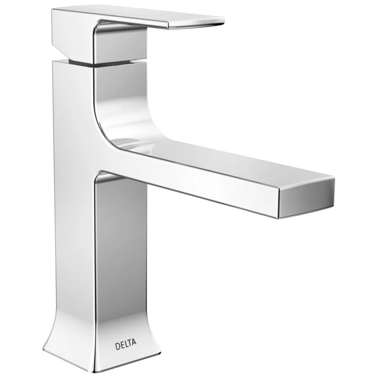 Lavatory Faucet Velum 1 Lever ADA WaterSense Chrome 1.2 Gallons per Minute 4-7/16 Inch - Frankwebs