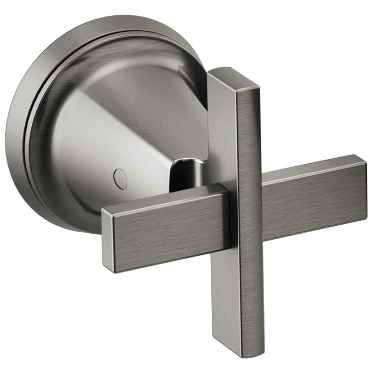 Handle Kit Levoir Brass 2 Cross Brilliance Luxe Nickel ADA for Wall Mount Tub Filler 3-3/4 Inch - Frankwebs