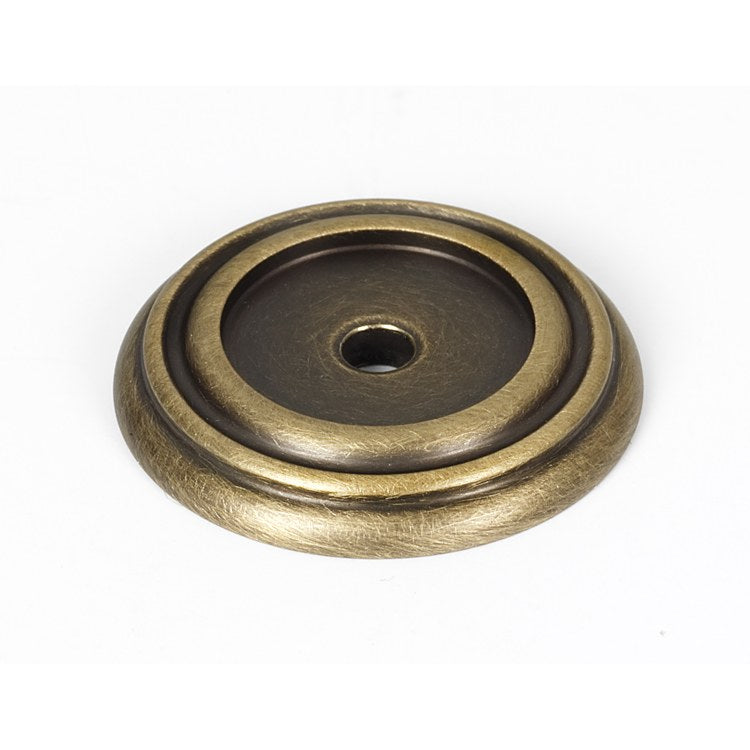 Backplate Charlie's 1-1/4 Inch Antique English Brass for A626 and A626-14 - Frankwebs