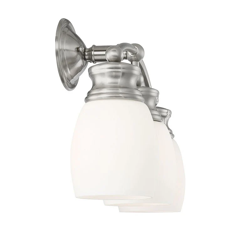 Elise Three-Light Bathroom Vanity Fixture - Frankwebs