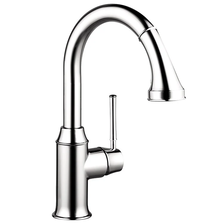 Talis C Single Handle Pull Down Prep Faucet with Dual Spray - Frankwebs
