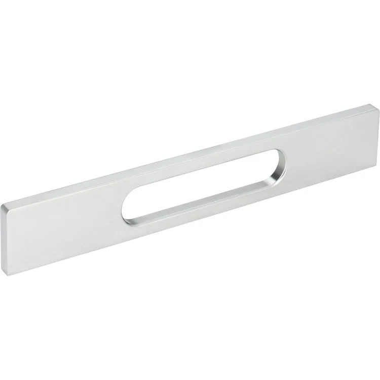 Drawer Pull Atlas Level Matte Chrome Aluminum 6-5/16 Inch 8-1/2 x 1/4 Inch - Frankwebs
