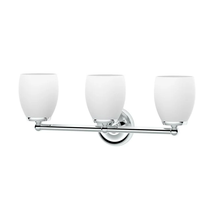 Wall Sconce Designer II Triple Chrome Medium Base 100W - Frankwebs