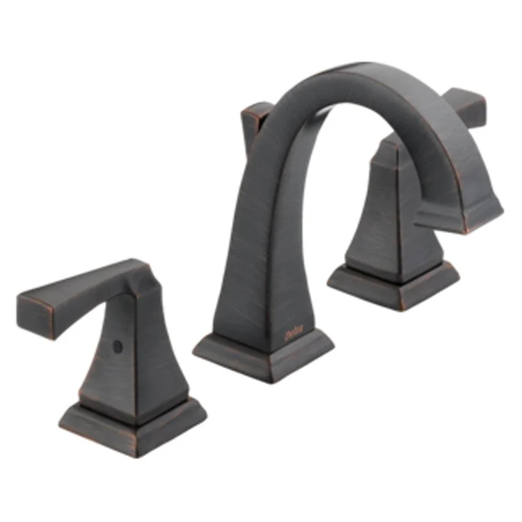 Lavatory Faucet Dryden Widespread 6-16 Inch Spread 2 Lever ADA WaterSense Venetian Bronze 1.2 Gallons per Minute - Frankwebs