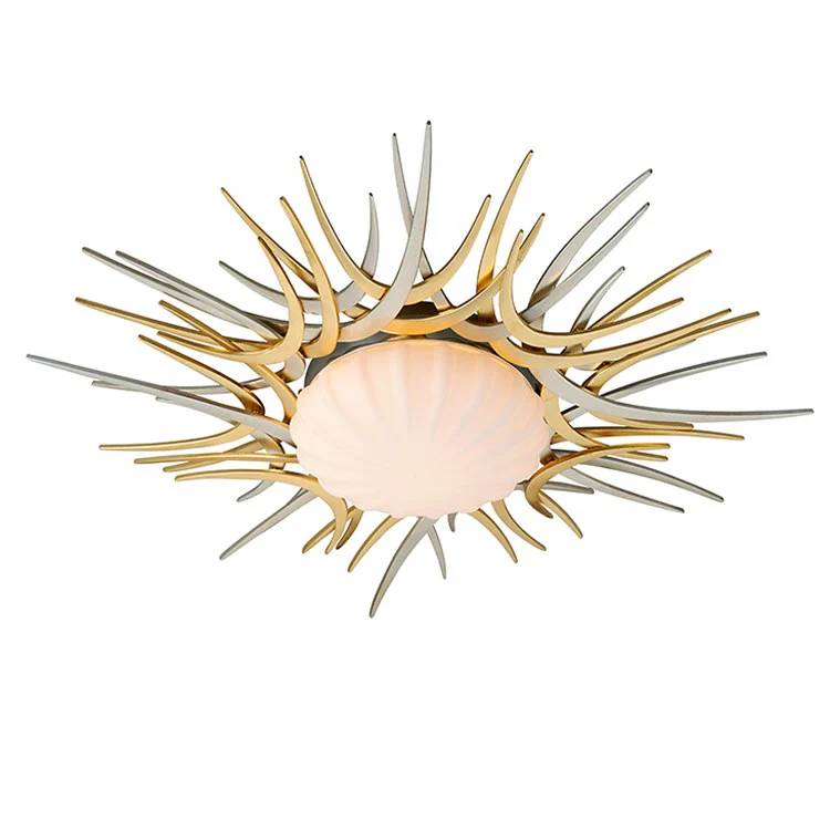 Helios Single-Light LED Flush Mount Ceiling Fixture - Frankwebs