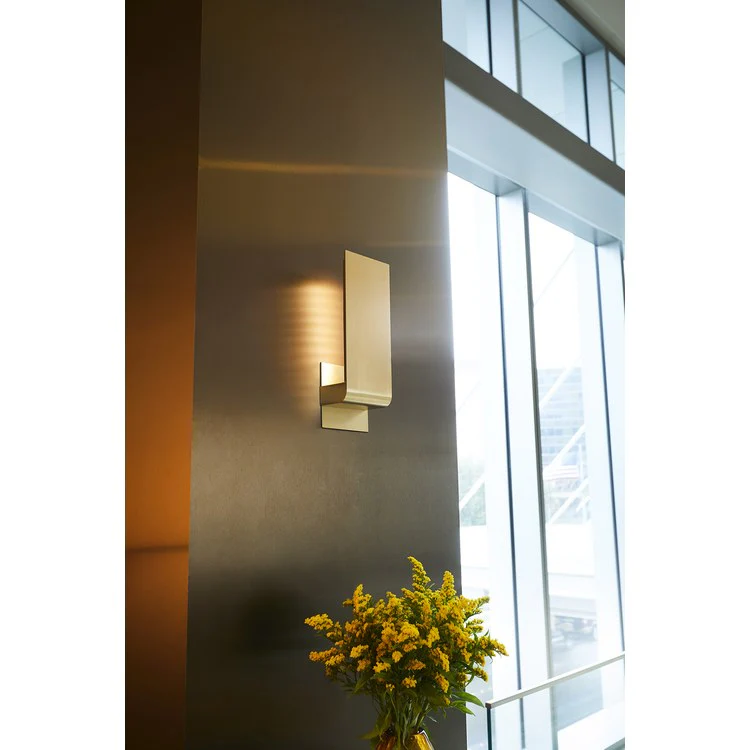 Halo Single-Light Small Wall Sconce - Aged Brass - Frankwebs