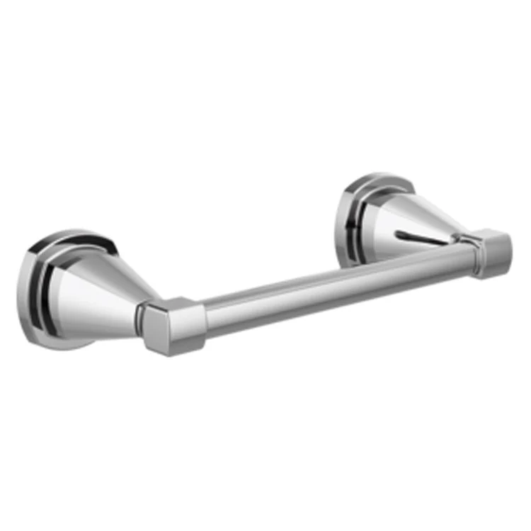 Toilet Paper Holder Stryke Pivoting Arm Chrome Metal 7-5/8 Inch 3-3/8 Inch Wall Mount - Frankwebs