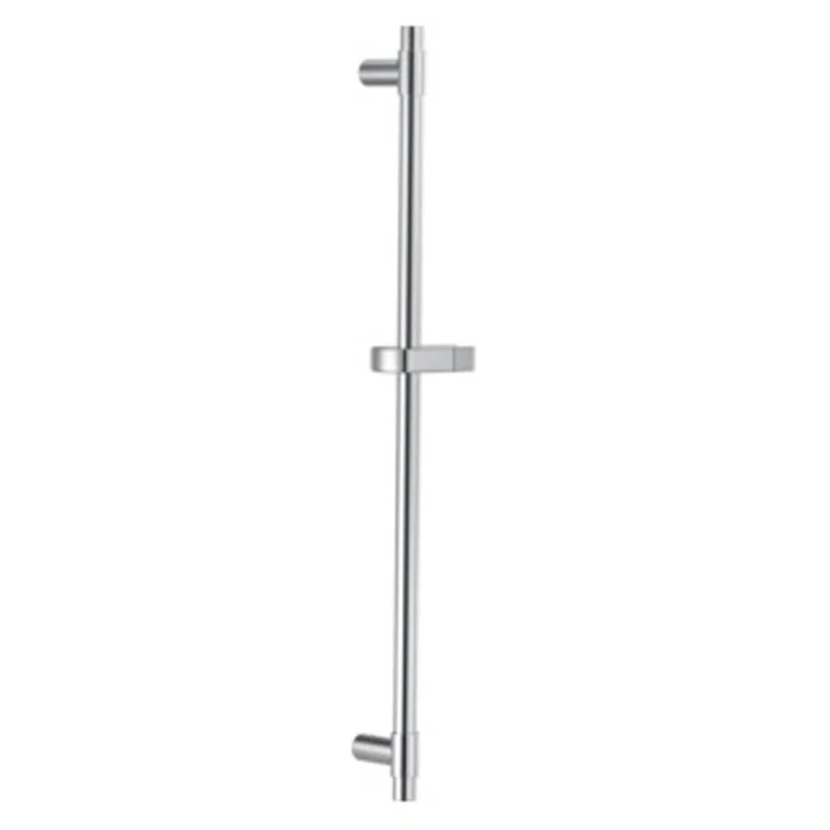 Slide Bar Universal Showering Components Adjustable 24 Inch Chrome Brass Wall Mount - Frankwebs
