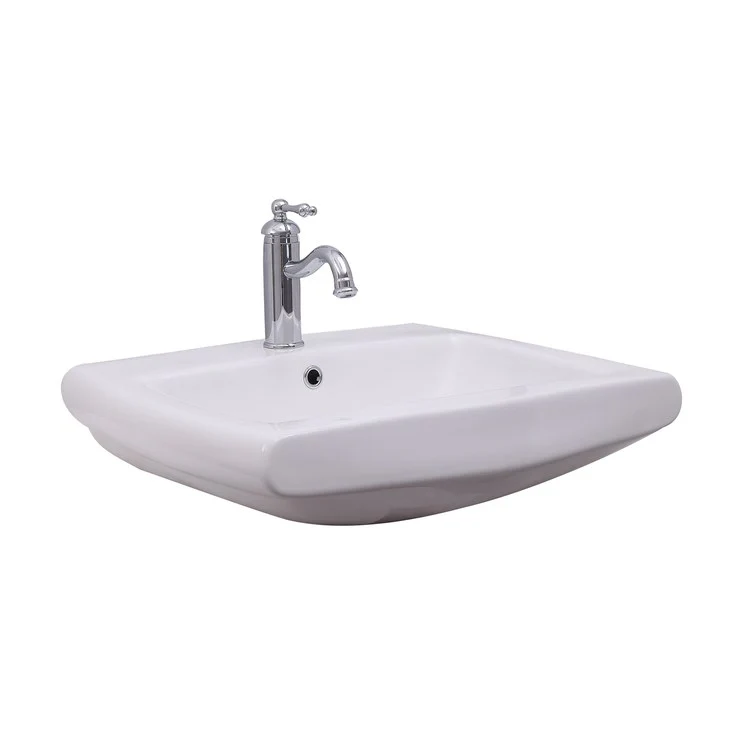Lavatory Sink Ambrose Wall Hung 18-1/2 Inch White - Frankwebs
