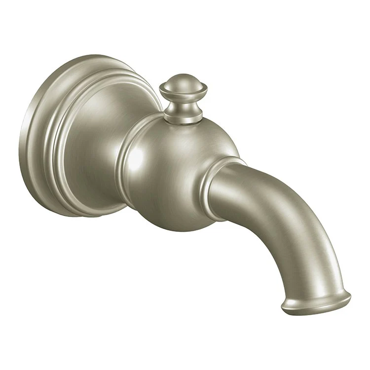 Tub Spout Weymouth with Diverter Matte Black 7-1/2 Inch Metal - Frankwebs