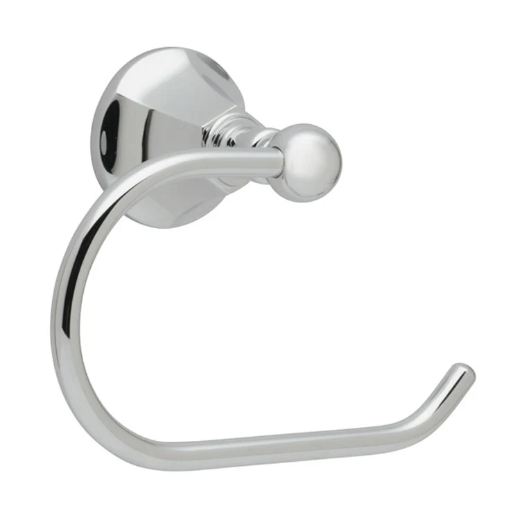 Toilet Paper Holder Monterey Single Post Satin Nickel Brass 6 Inch 3-1/4 Inch Wall Mount - Frankwebs