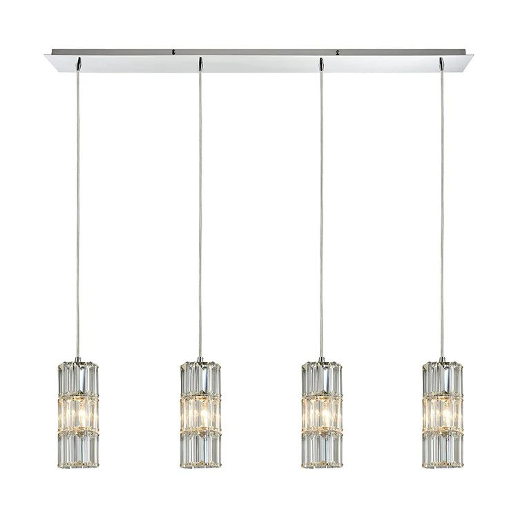 Cynthia Four-Light Linear Pendant - Frankwebs