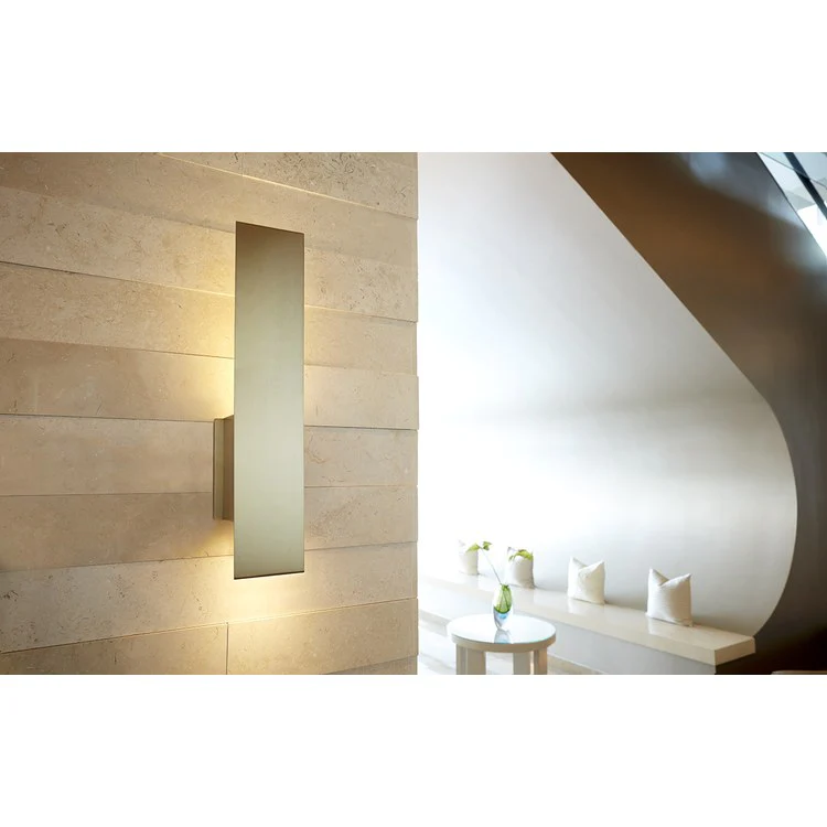 Reflex Two-Light LED Wall Sconce - Aged Brass - Frankwebs