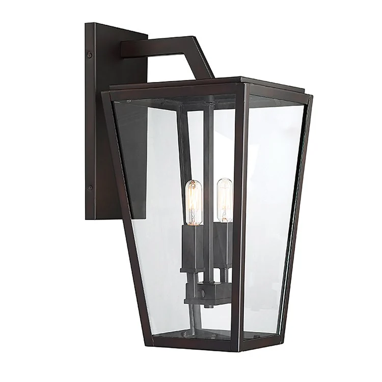 Milton Two-Light Outdoor Wall Mount Lantern - Frankwebs