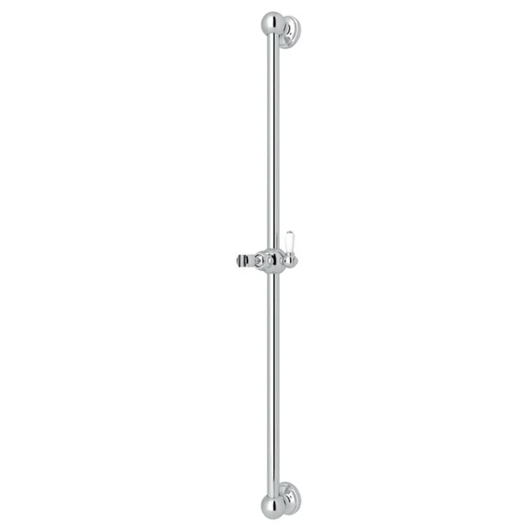 Slide Bar 24 Inch Polished Chrome Brass Wall Mount - Frankwebs