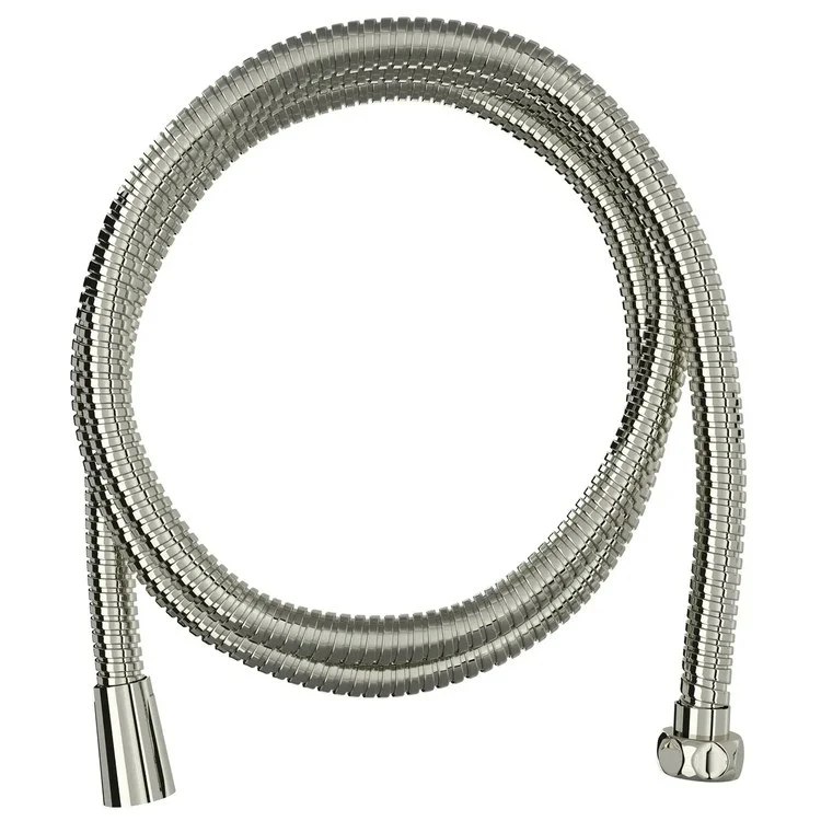 Shower Hose Flexible 58 Inch Polished Nickel Metal for Wall Outlet U.5846 - Frankwebs