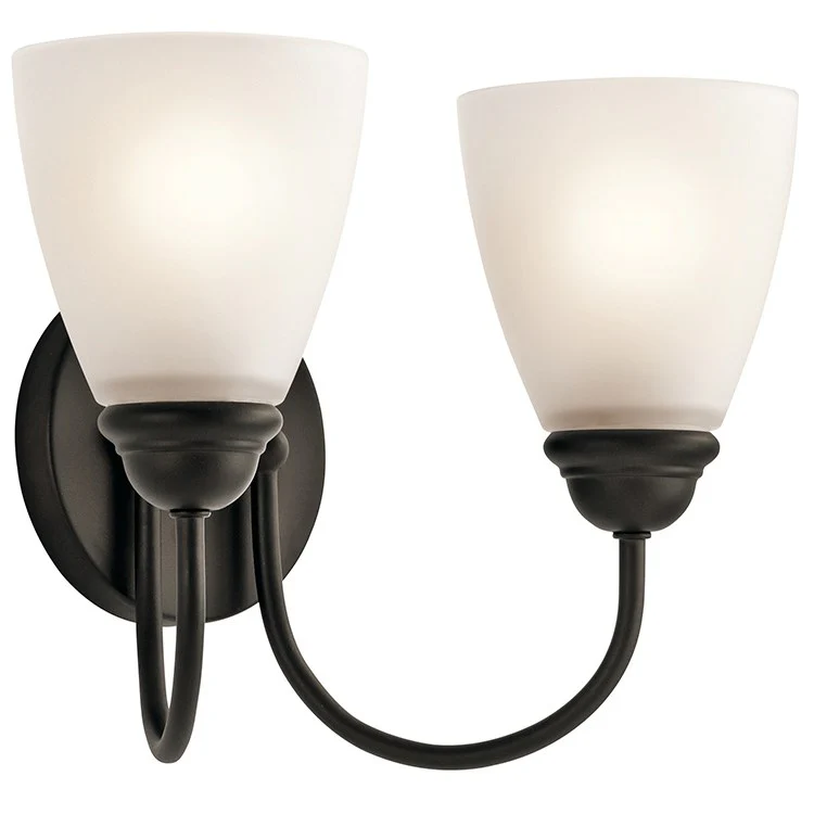 Jolie Two-Light Bathroom Vanity Fixture - Frankwebs