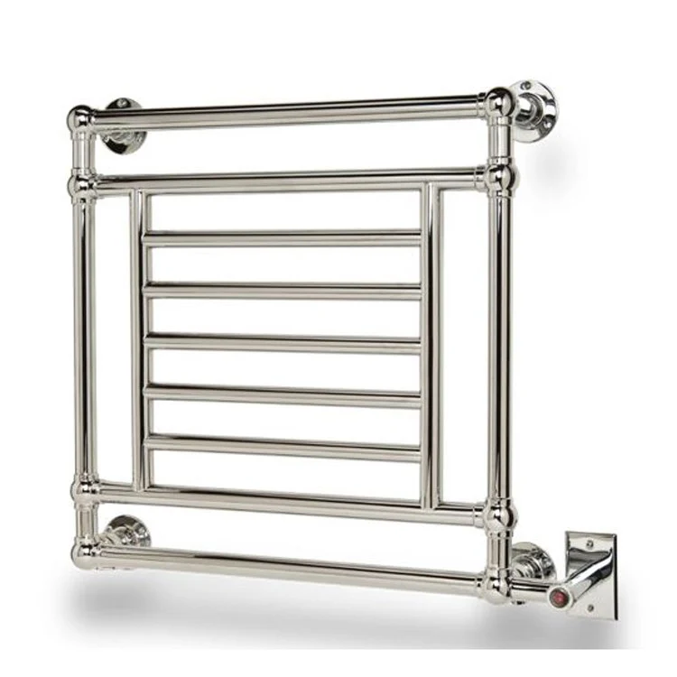 Towel Warmer Salmon Electric Floor/Wall Mount 30-3/8 Inch Chrome - Frankwebs