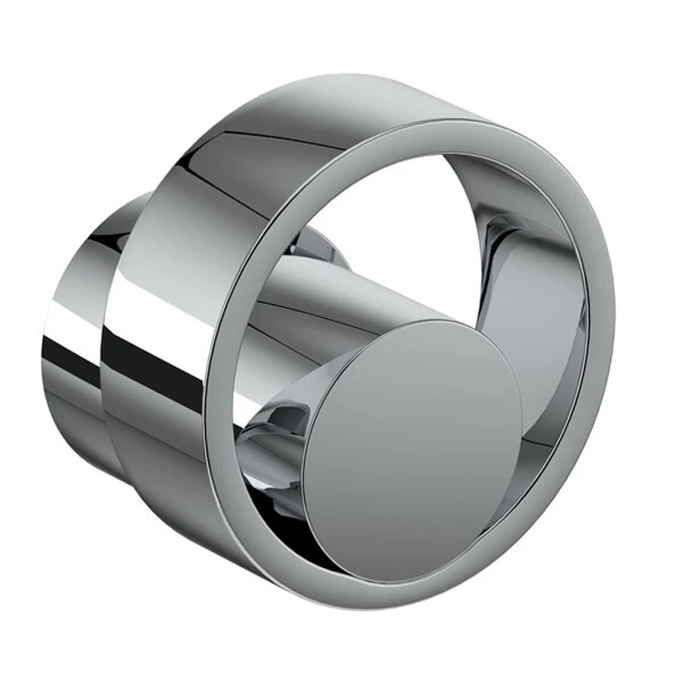 Volume Control Trim Eclissi with Diverter 1 Circular Handle Matte Black/Satin Nickel - Frankwebs