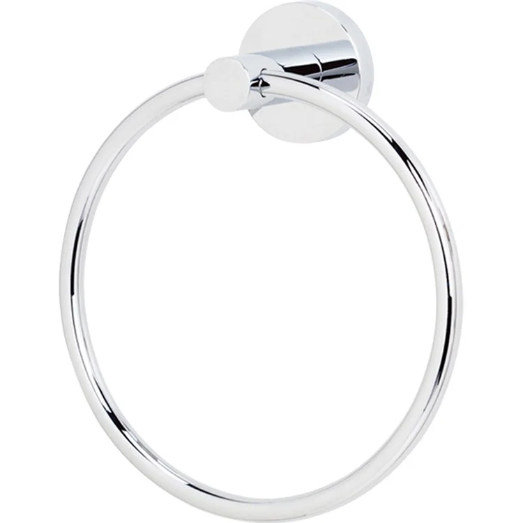 Towel Ring Contemporary I Bath 6 Inch Polished Chrome Brass 2-3/8 Inch - Frankwebs