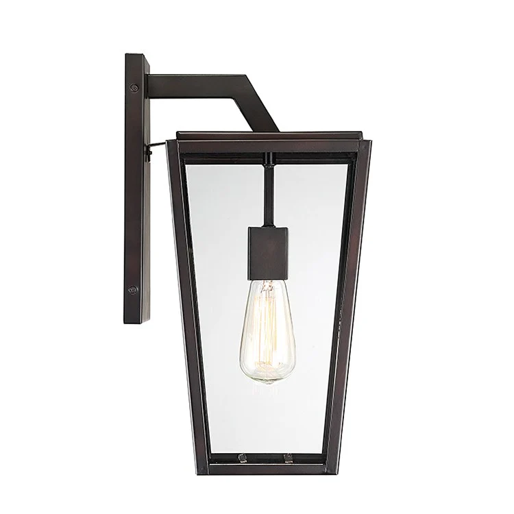 Milton Single-Light Outdoor Wall Mount Lantern - Frankwebs