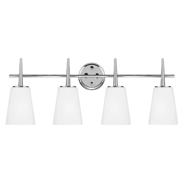 Driscoll Four-Light LED Bathroom Vanity Fixture - Frankwebs