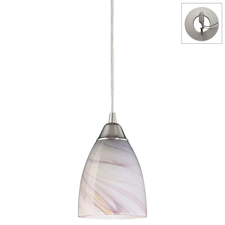 Pierra Single-Light Pendant with Recessed Light Kit - Frankwebs