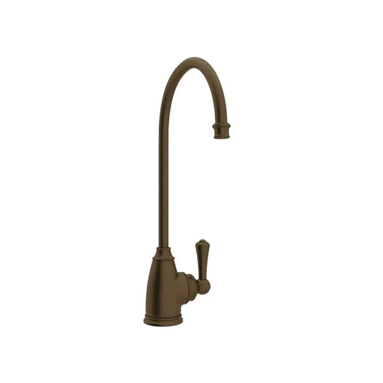 Filter Faucet Georgian Era 1 Lever English Gold C-Spout 0.5 Gallon per Minute - Frankwebs