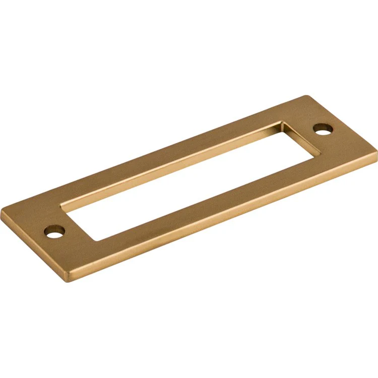 Pull Backplate Lynwood Hollin Rectangle Honey Bronze 3 Inch 1 Hole Zinc Alloy - Frankwebs