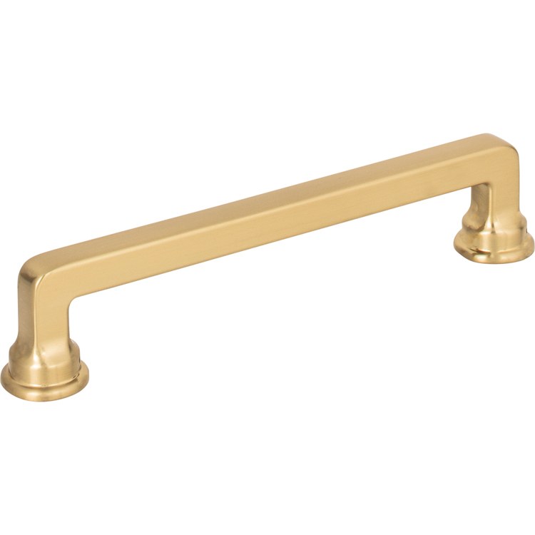 Drawer Pull Atlas Oskar Warm Brass Zinc Alloy 5-1/16 Inch - Frankwebs