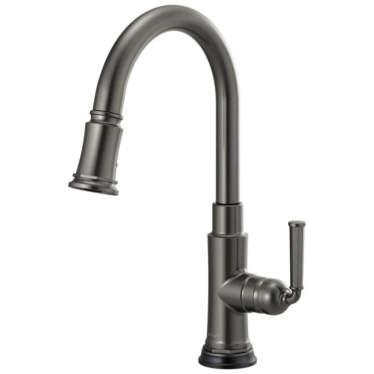 Kitchen Faucet Rook SmartTouch Pull Down 1 Lever ADA Brilliance Luxe Gold 1.8 Gallons per Minute - Frankwebs