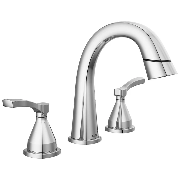 Lavatory Faucet Stryke Widespread 4-16 Inch Spread 2 Cross ADA WaterSense Lumicoat Chrome 1.2 Gallons per Minute - Frankwebs