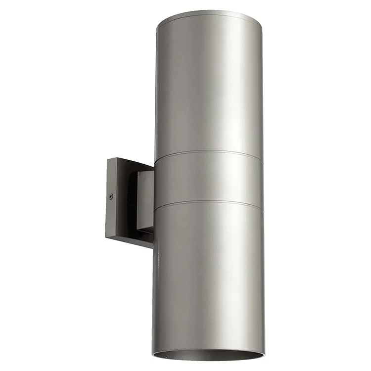 Cylinder Two-Light Large Outdoor Wall Sconce - Frankwebs