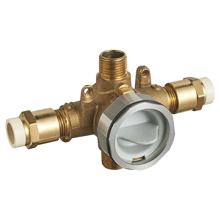 Flash Shower Rough-In Valve with CPVC Inlets and Universal Outlets - Frankwebs