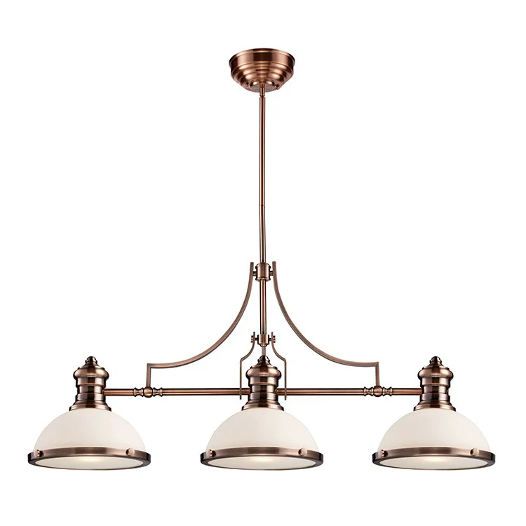 Chadwick Three-Light Billiard Chandelier - Frankwebs