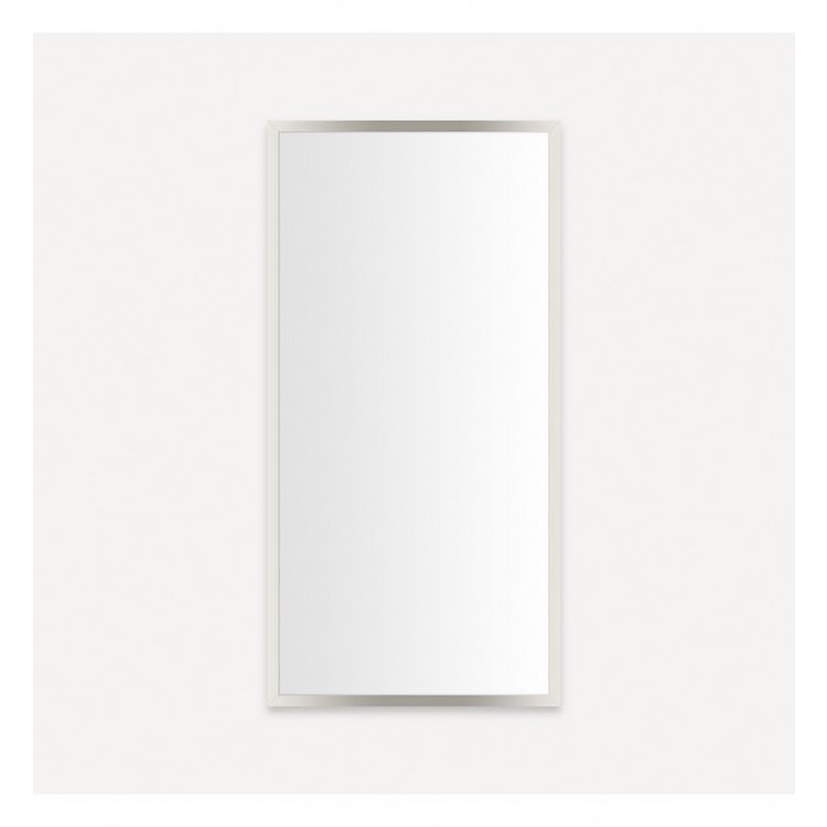 Medicine Cabinet Profiles 20W x 40H x 6D Inch 1 Doors Mirror Chrome Flat Top Right Hand Side Electric - Frankwebs