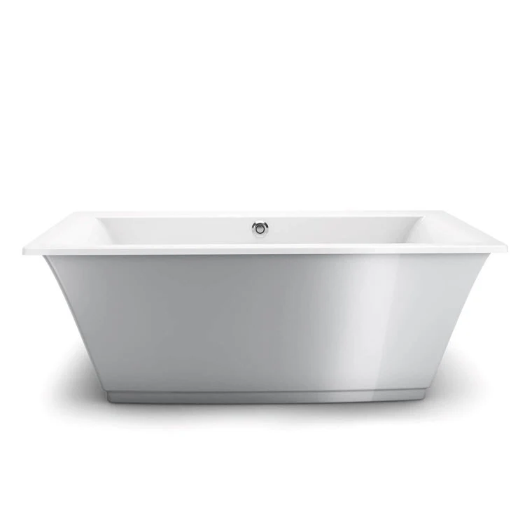 Freestanding Tub Optik 66 x 36 Inch White Center Rectangular - Frankwebs