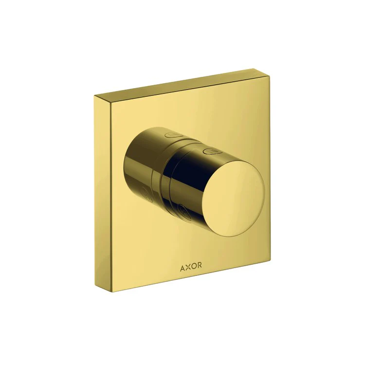 Diverter Trim ShowerSolutions Trio/Quattro Polished Gold Optic 1 Knob - Frankwebs