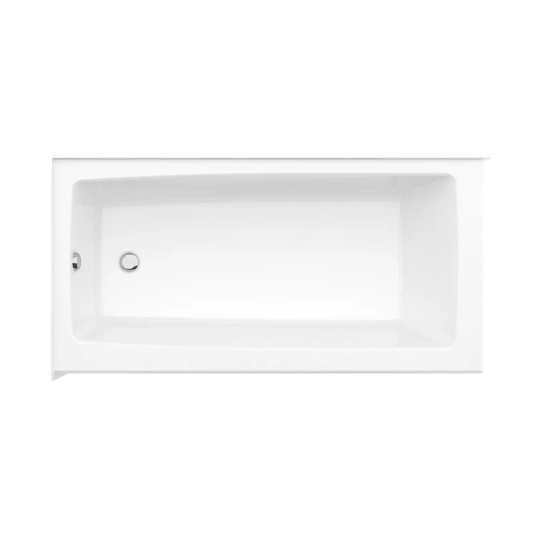Tub Mackenzie 60L x 30W Inch Corner Access Left Hand White AcrylX - Frankwebs