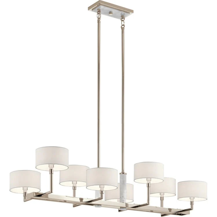 Laurent Eight-Light Linear Chandelier - Frankwebs