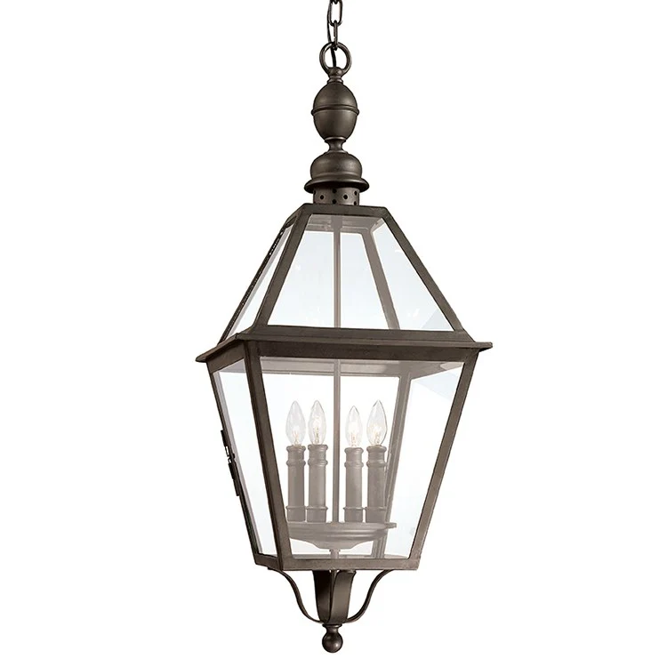 Townsend Four-Light Extra-Large Outdoor Hanging Lantern - Frankwebs
