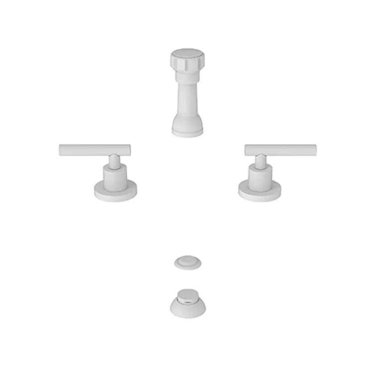 Bidet Faucet East Linear 2 Lever ADA Polished Chrome - Frankwebs