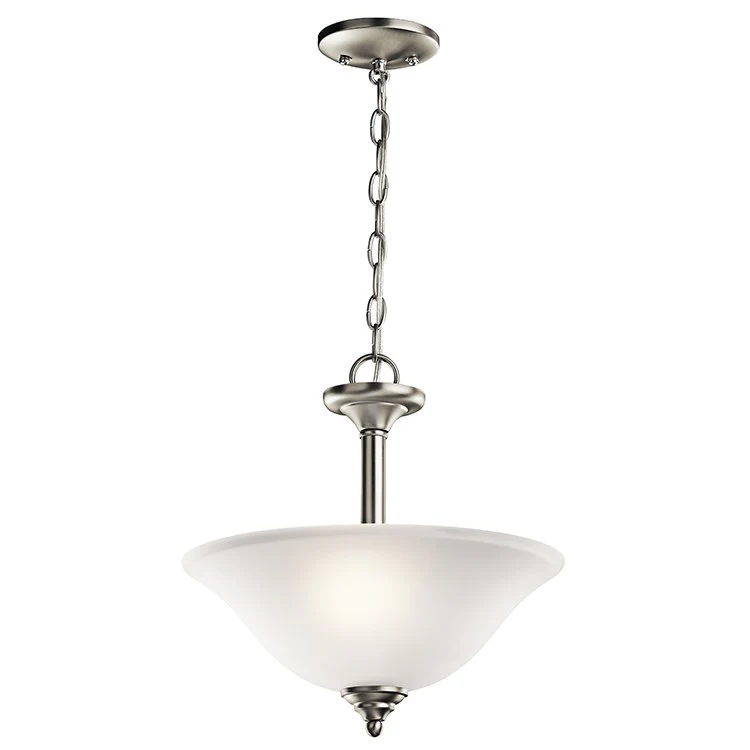 Armida Two-Light Pendant/Semi-Flush Mount Ceiling Fixture - Frankwebs